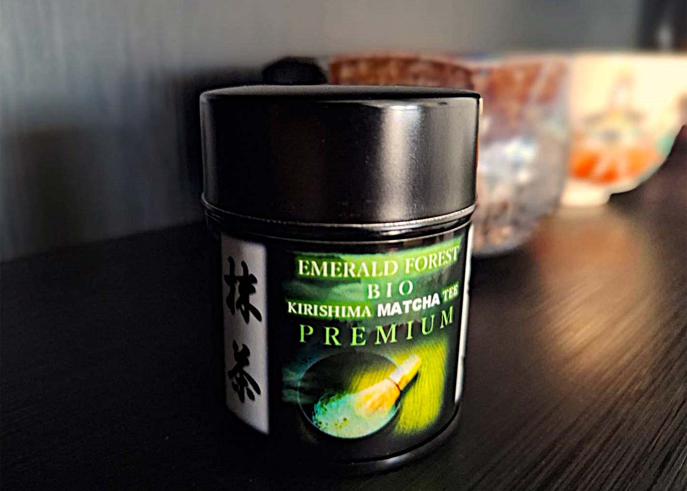 Emerald Forest Bio Kirishima-Matcha-Tee-Premium Bio 30g Matcha Dose - Kogacha