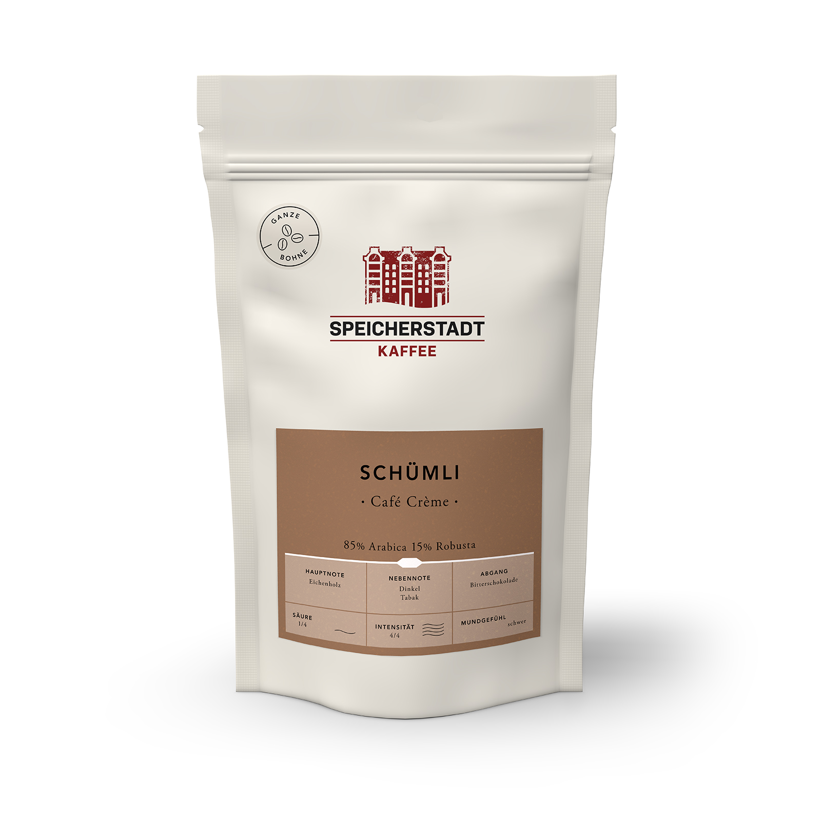 Schümli Caffe Créme - Speicherstadt Kaffee 500g in Bohnen