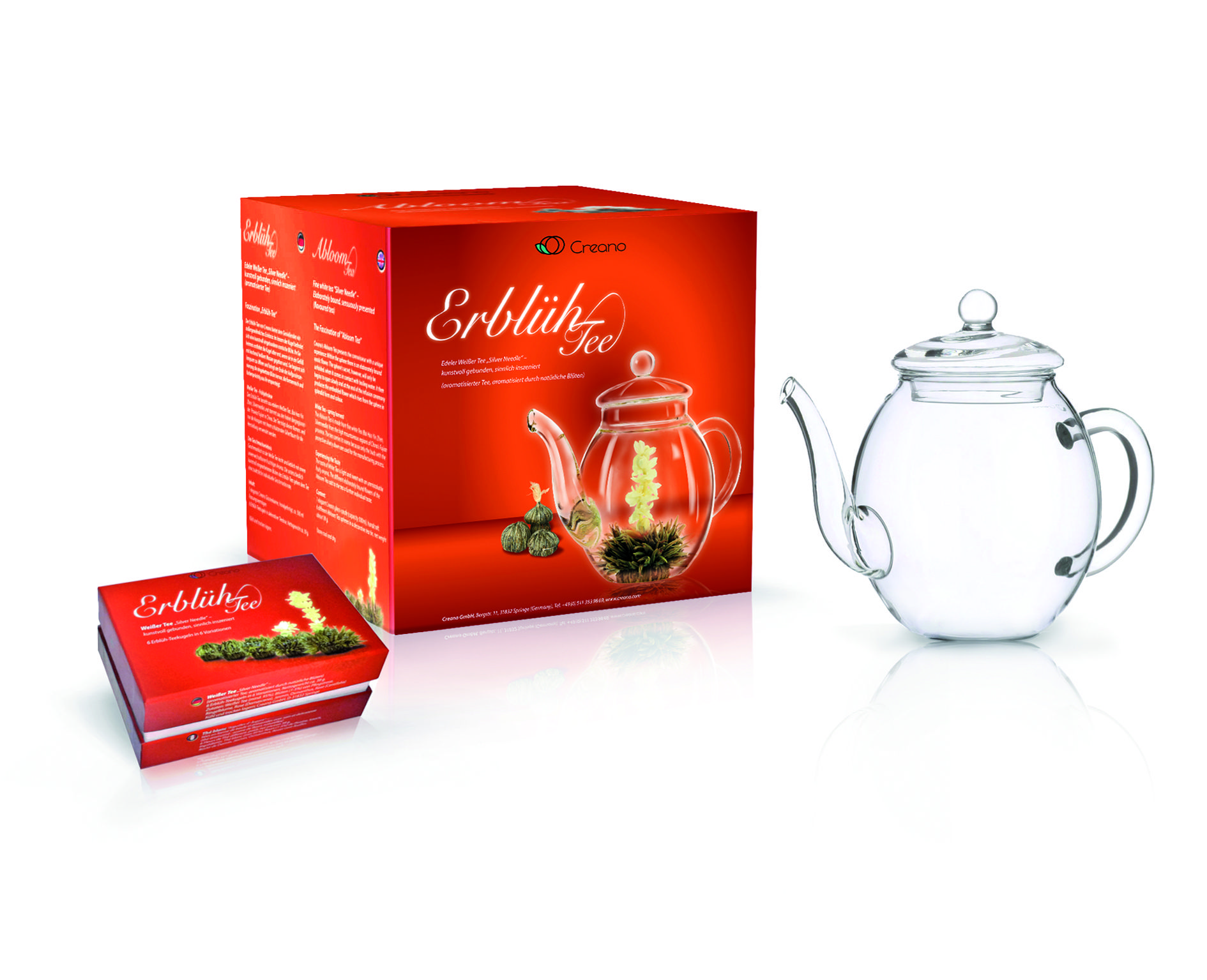 Erblüh Tee Set Geschenkset Frühjahrslese von Creano GmbH