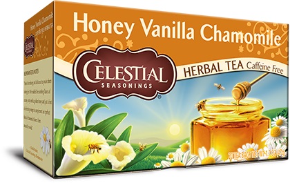 Honey Vanilla Chamomile - 20 Teebeutel Kräutertee - Celestial Seasonings Tee