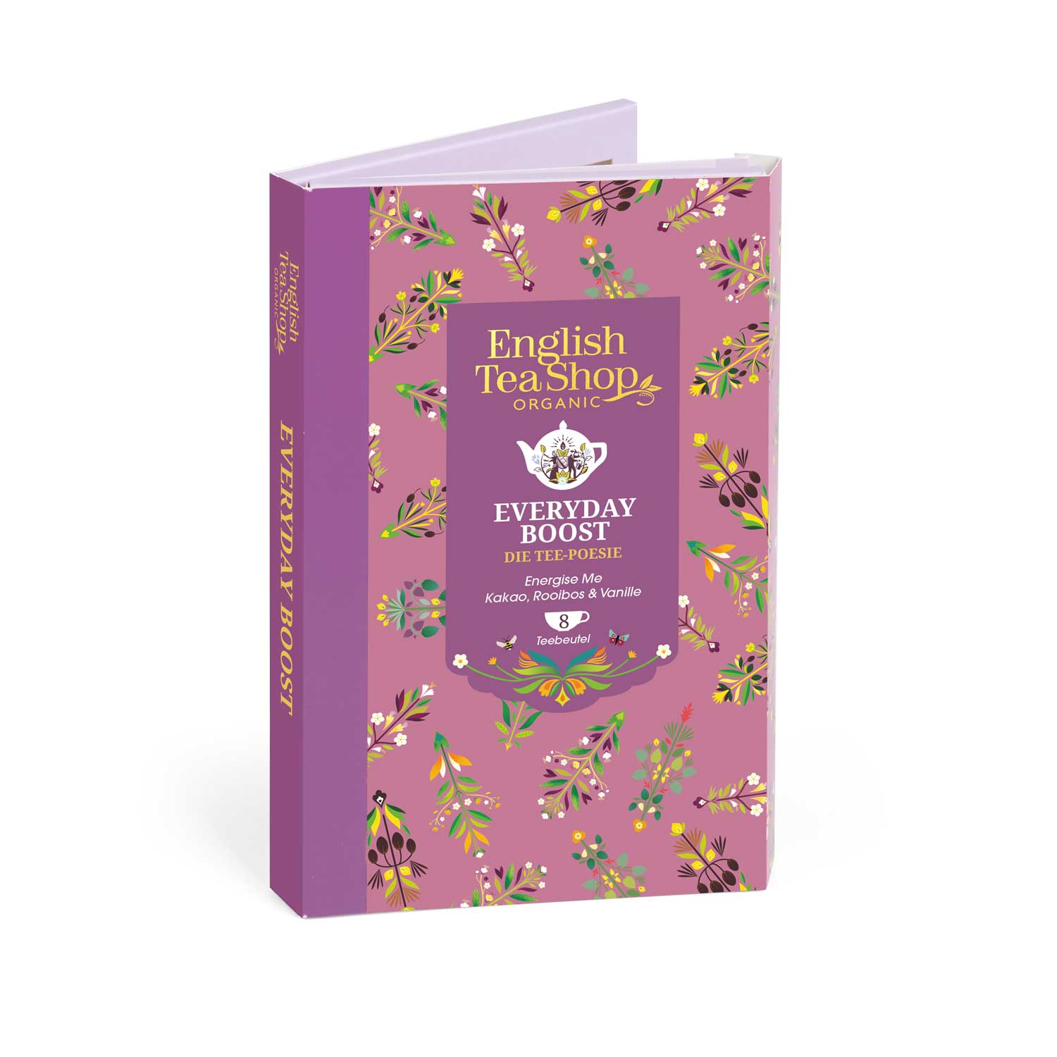 English Tea Shop - Tee-Poesie "Everyday Boost", BIO, 8 Teebeutel
