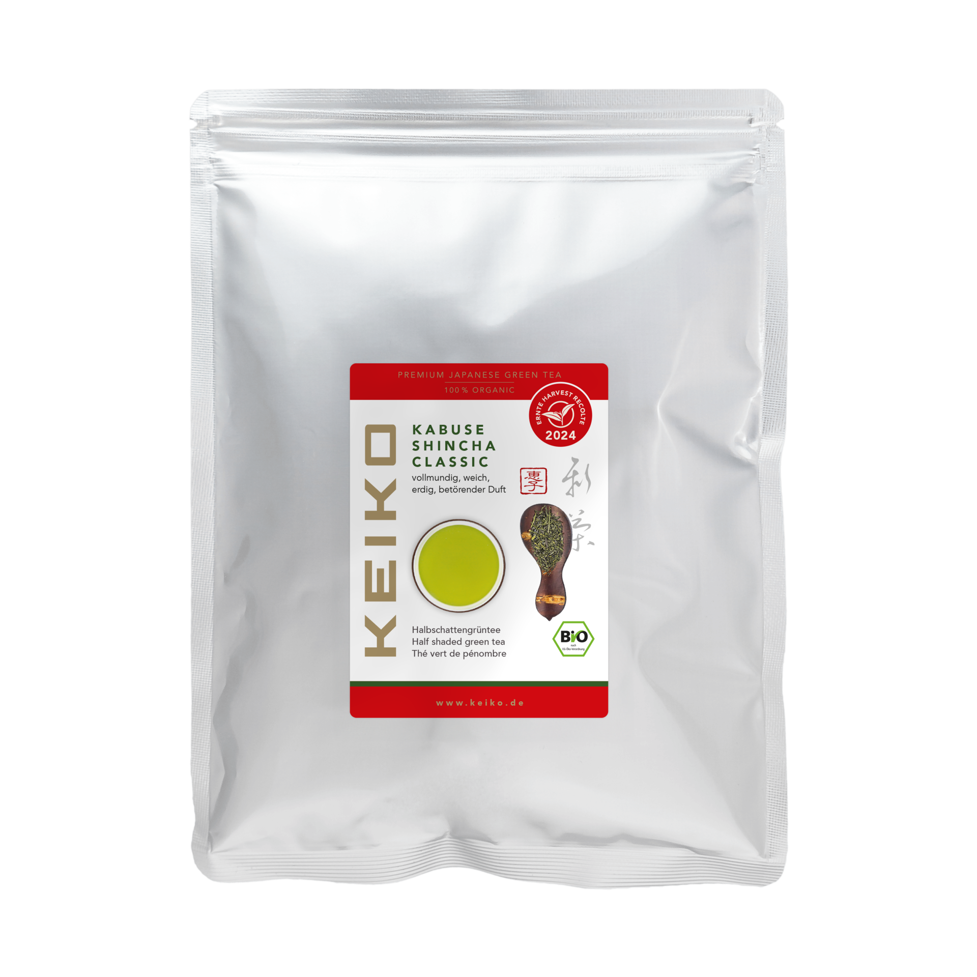Kabuse Bio Shincha Classic Ernte 2025 - 200g - Keiko Tee