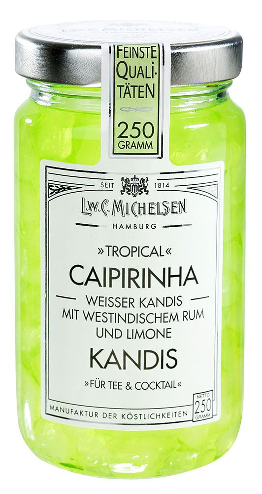 Caipirinha Kandis - weisser Kandis mit Limone & Rum