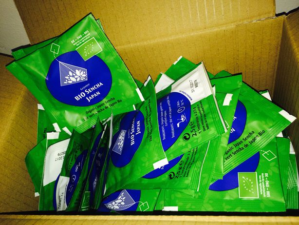 Bio Japan Sencha Grüner Tee 100 Pyramiden Teebeutel