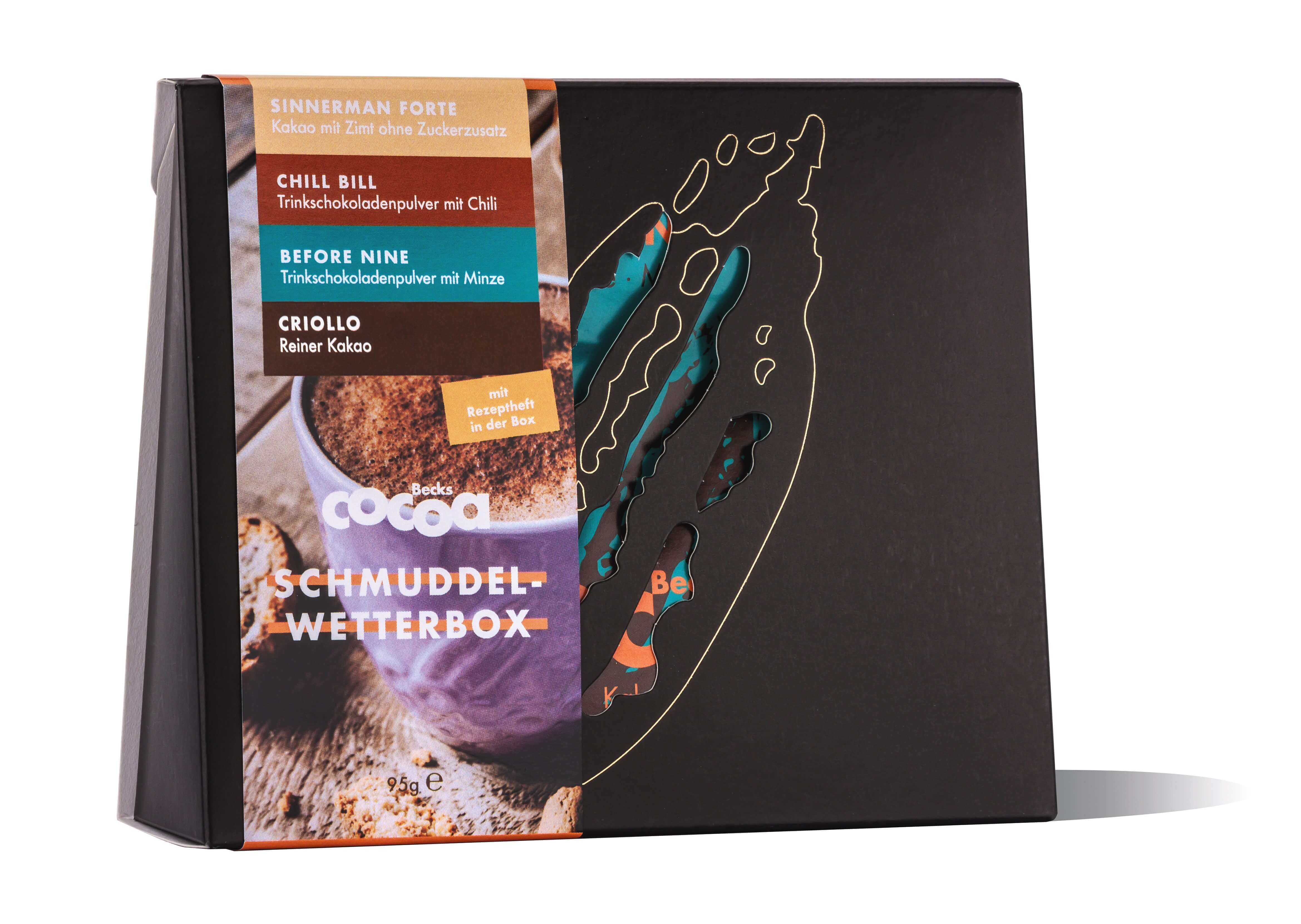 SCHMUDDELWETTER Kakao Probierset - Becks Cocoa 