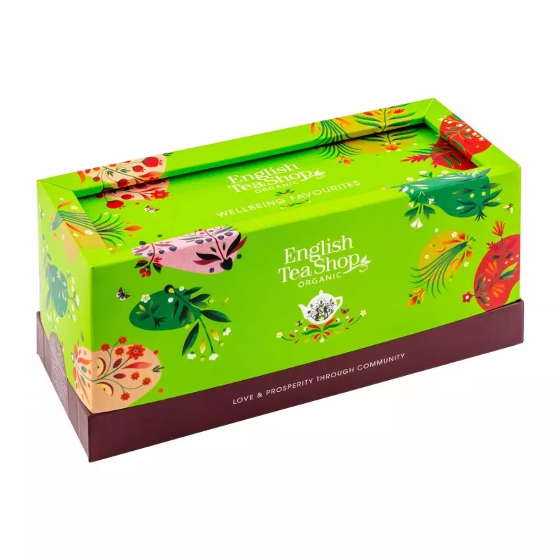 English Tea Shop - Tee-Kollektion "Wellbeing Favourites", BIO, 40 Teebeutel