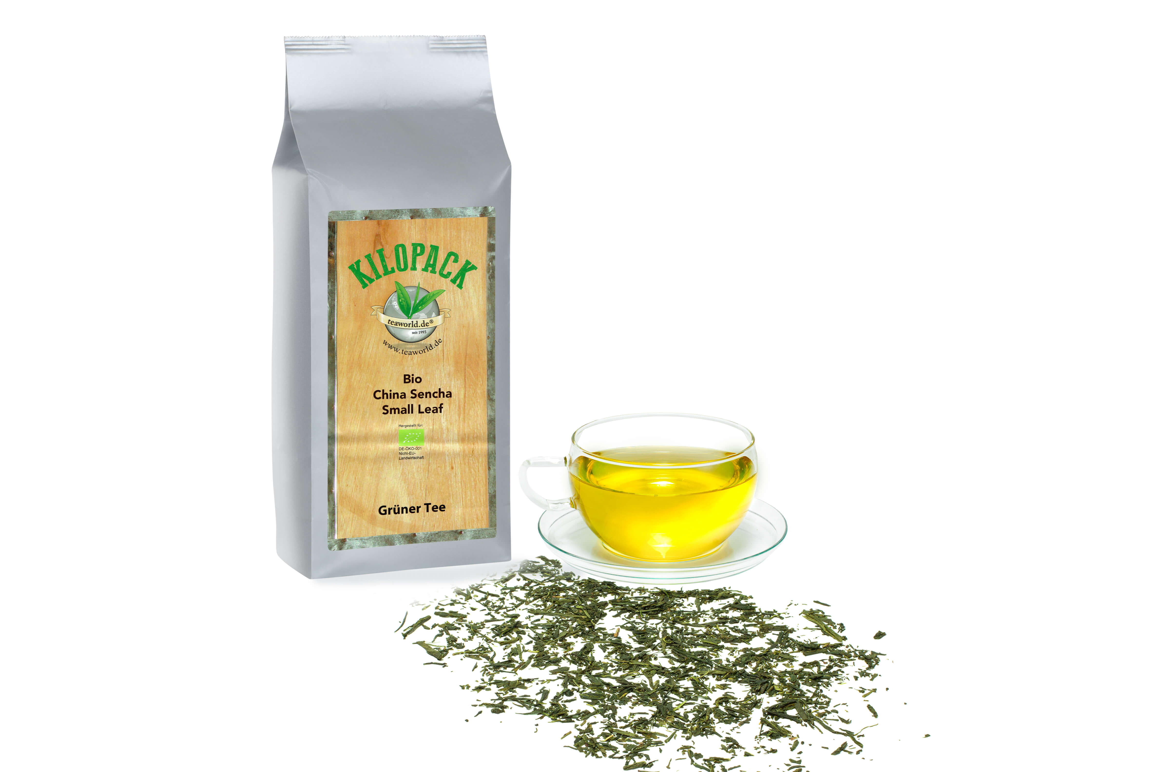 Bio China Sencha small leaf - Grüner Tee im Kilopack