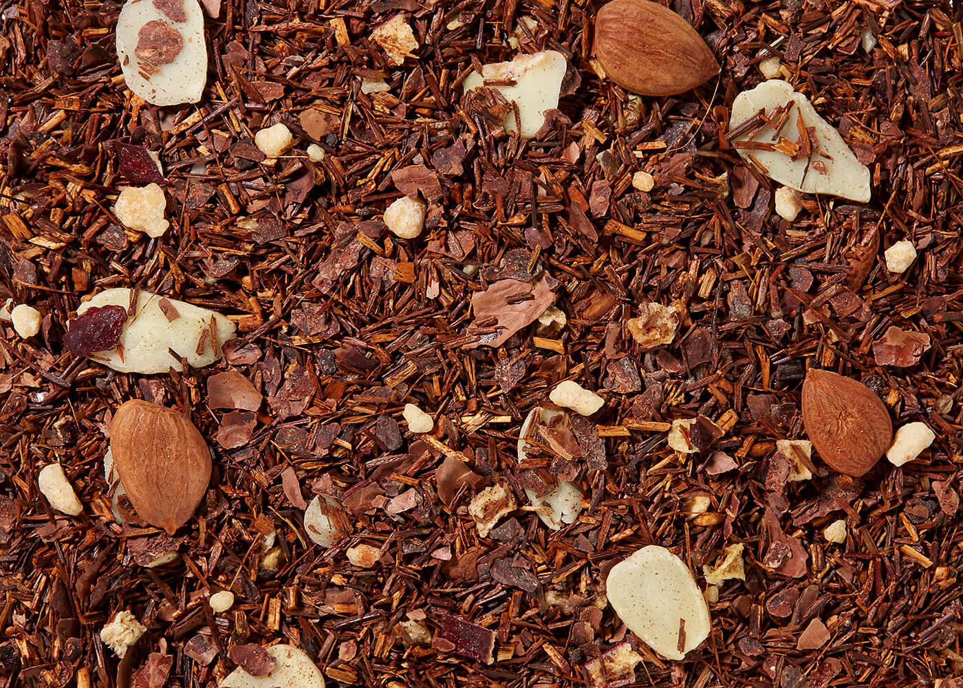 Nougat-Zwetschge - Rotbuschtee mit Haselnuss-Zwetschgen-Note