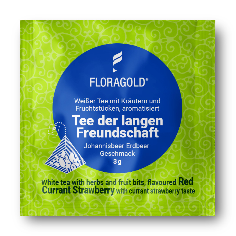 Tee der langen Freundschaft 100 Pyramiden Teebeutel