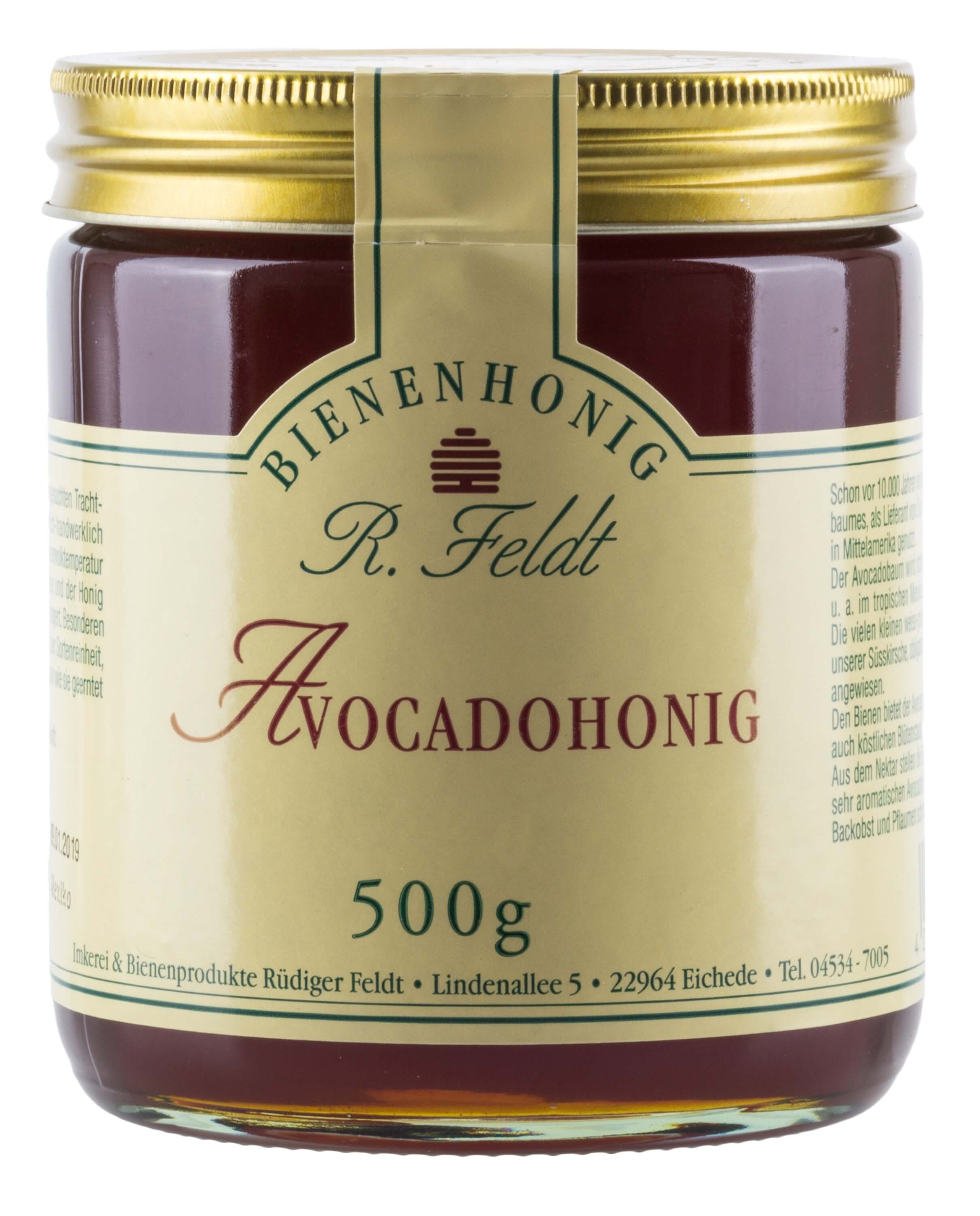 Avocado Honig 500g