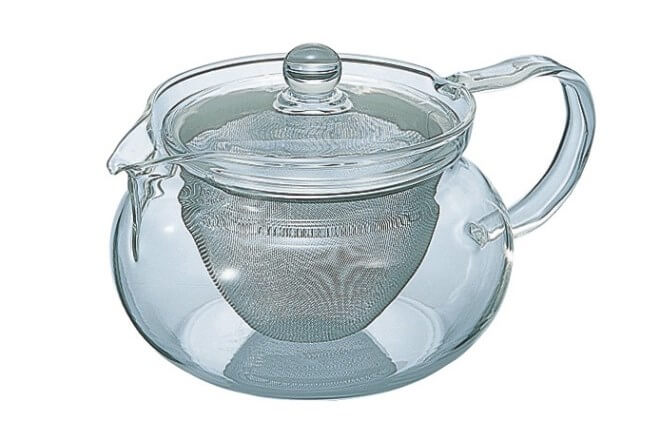 Glaskanne Brühhenne mit Edelstahlsieb, 450ml