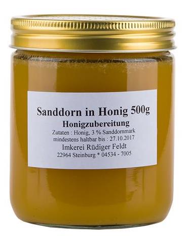 Sanddorn in Honig 500g