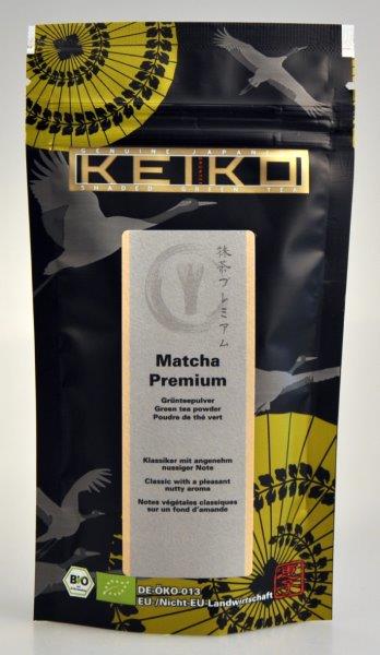 Bio Japan Matcha Tee Premium - 50g Nachfüllbeutel - Keiko Green Tea