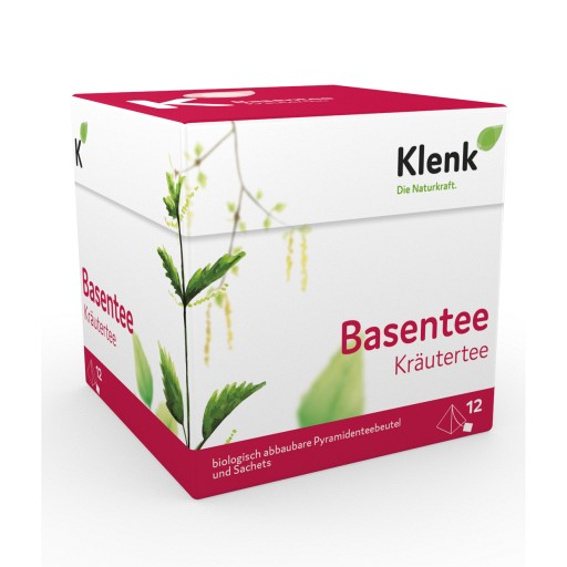 Basentee Kräutertee - 12 Pyramidenbeutel - Klenk Naturkraft