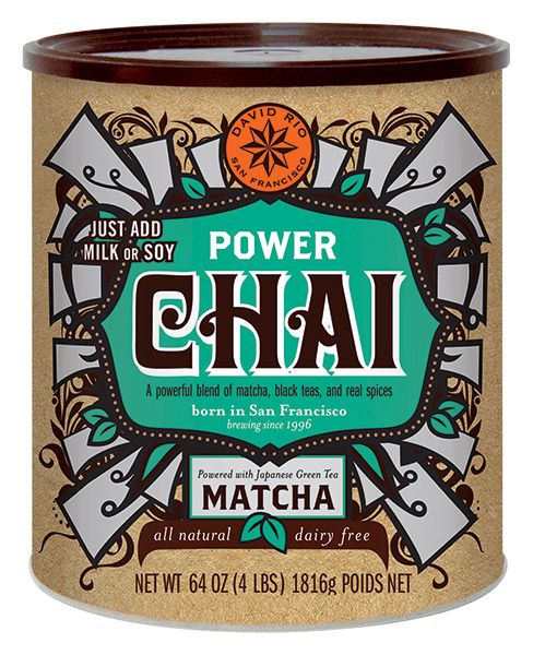 Power Chai mit Matcha - David Rio - Foodservice 1816g