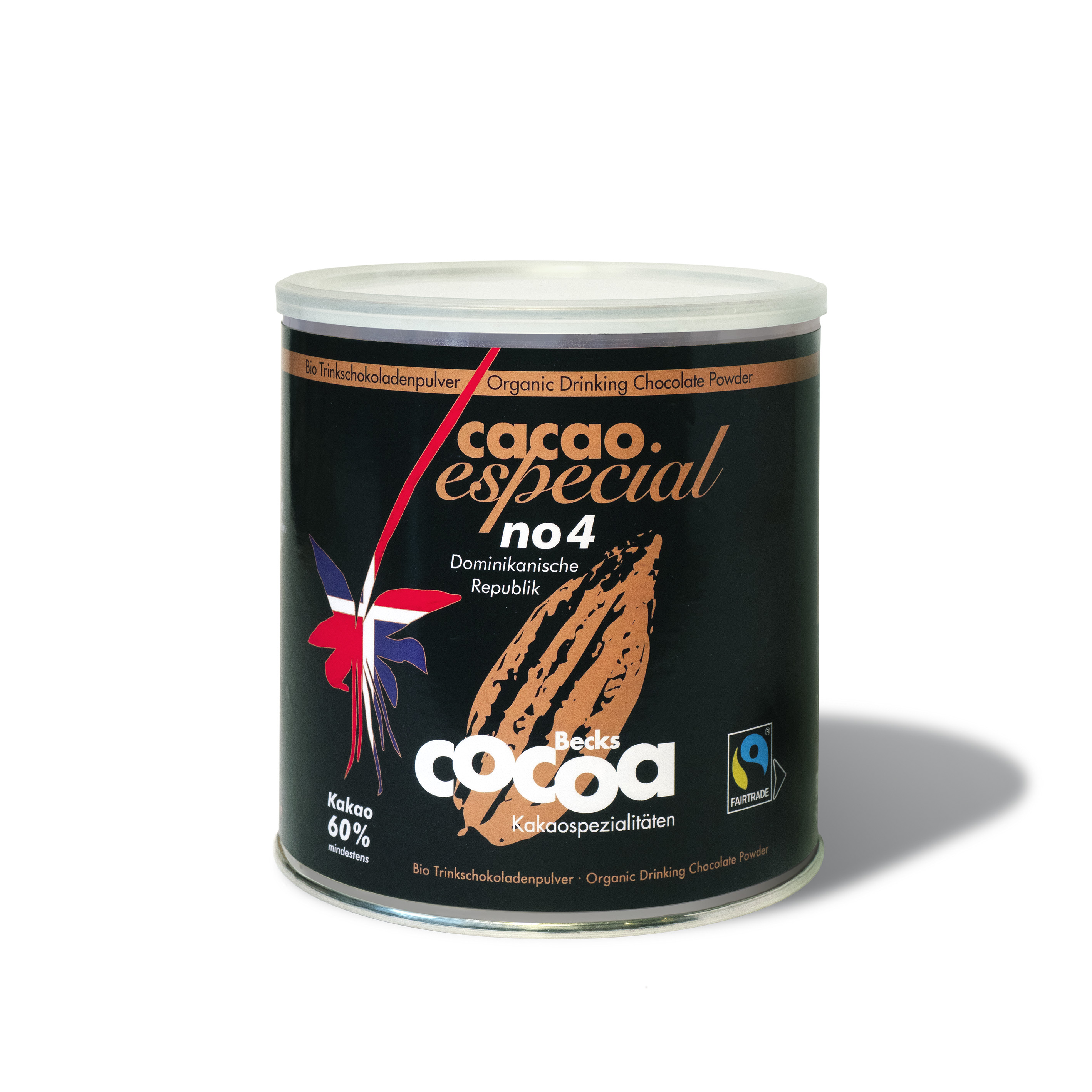 Bio Especial no 4 Kakao Dom.Rep. 60% - Becks Cocoa - 1500g Gastrodose