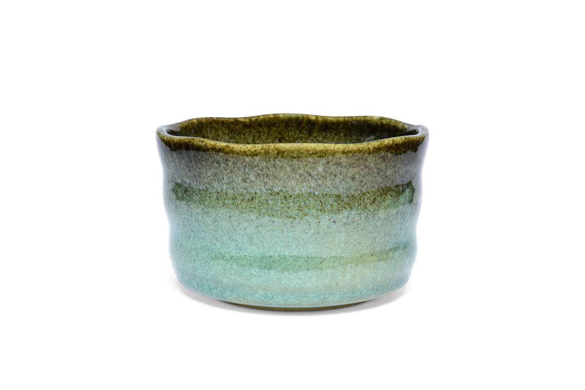 Japanische Matcha Teeschale aus Porzellan von MAOCI