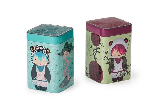Dose LITTLE ANIMALS für jeweils 100 g Tee - 2-fach sortiert