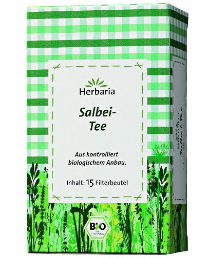 Bio Salbei Tee Filterbeutel von Herbaria 