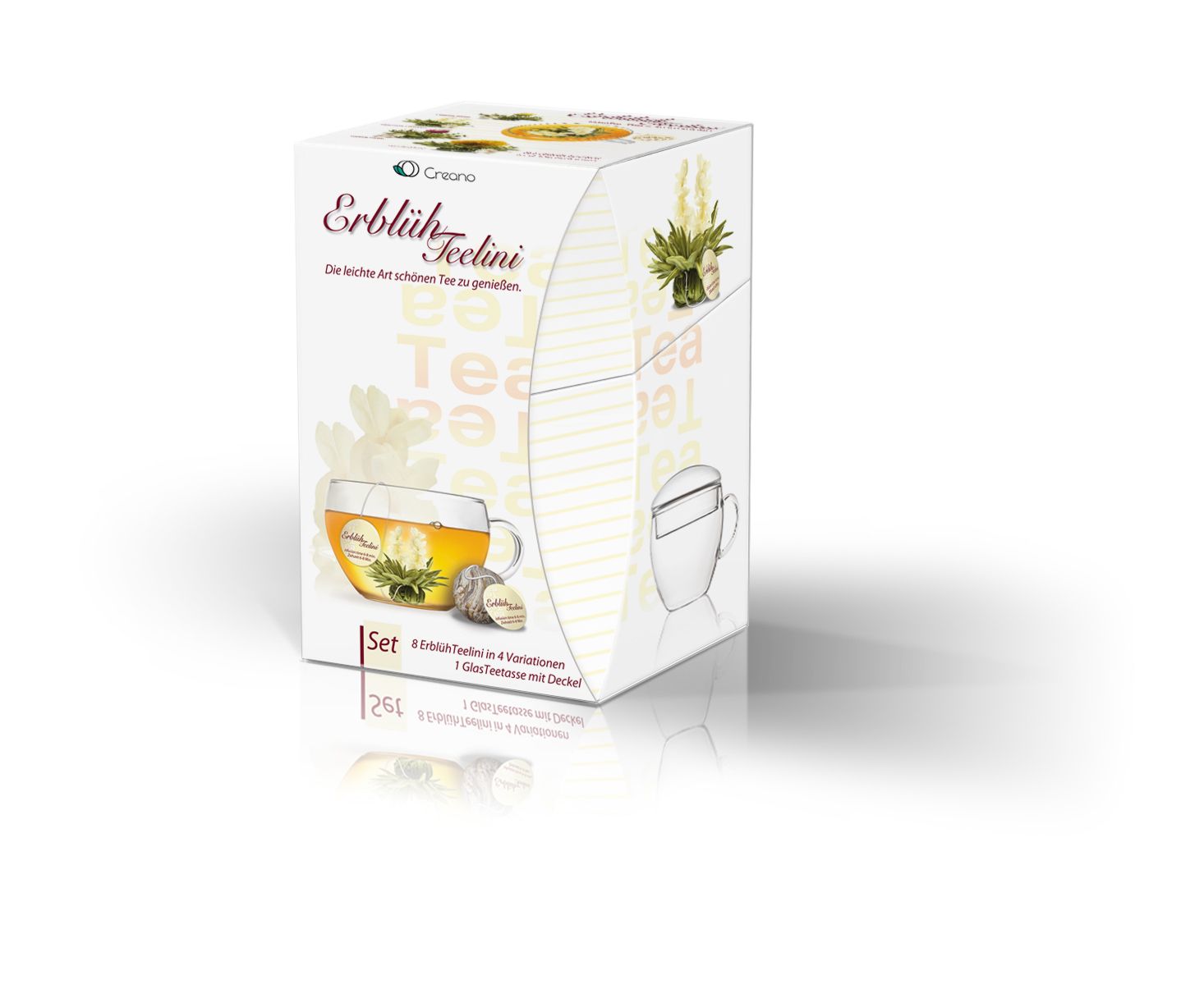 Erblüh Teelini Geschenkbox - weißer Tee von Creano GmbH