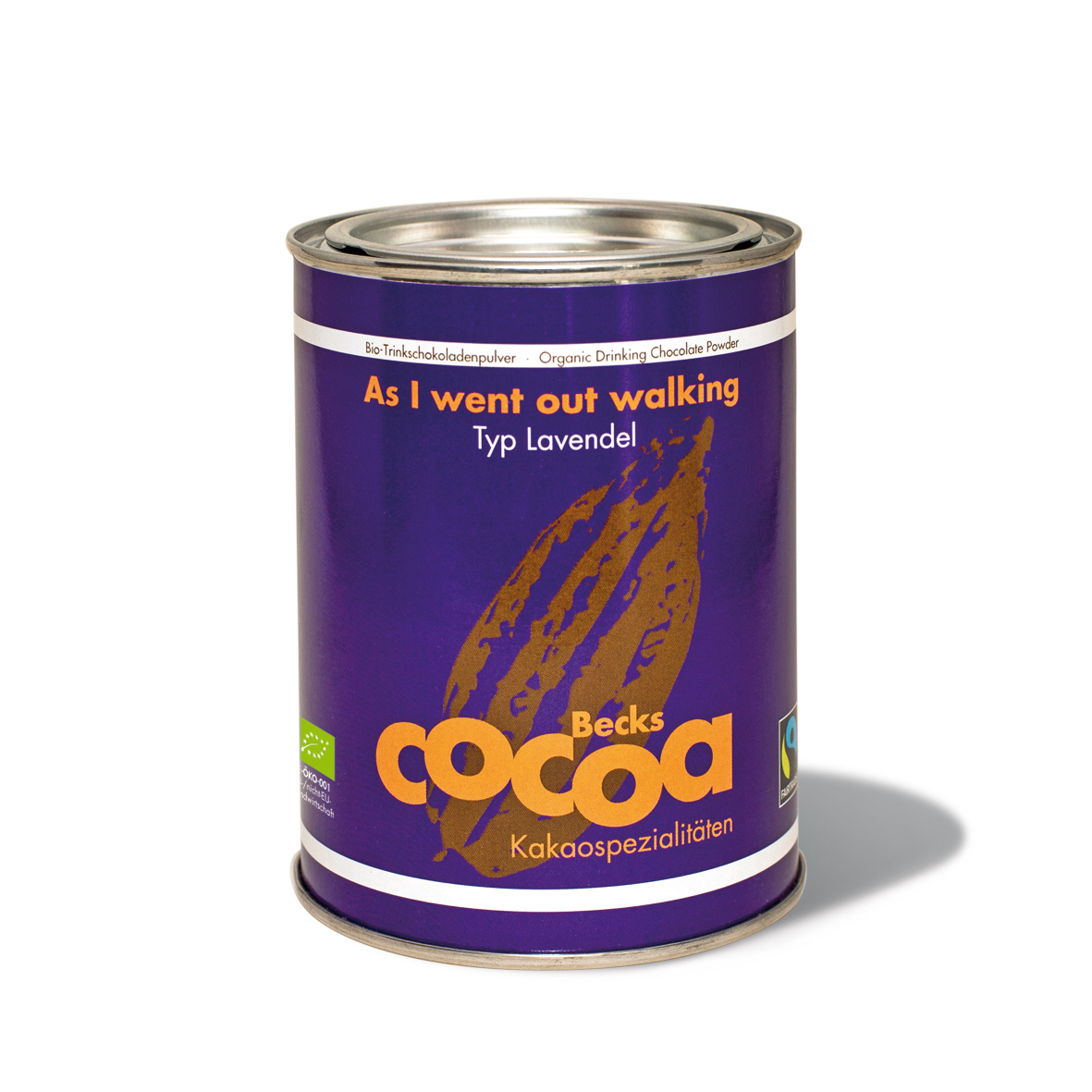 Bio As I went out walking Kakao - Becks Cocoa - 250g Dose