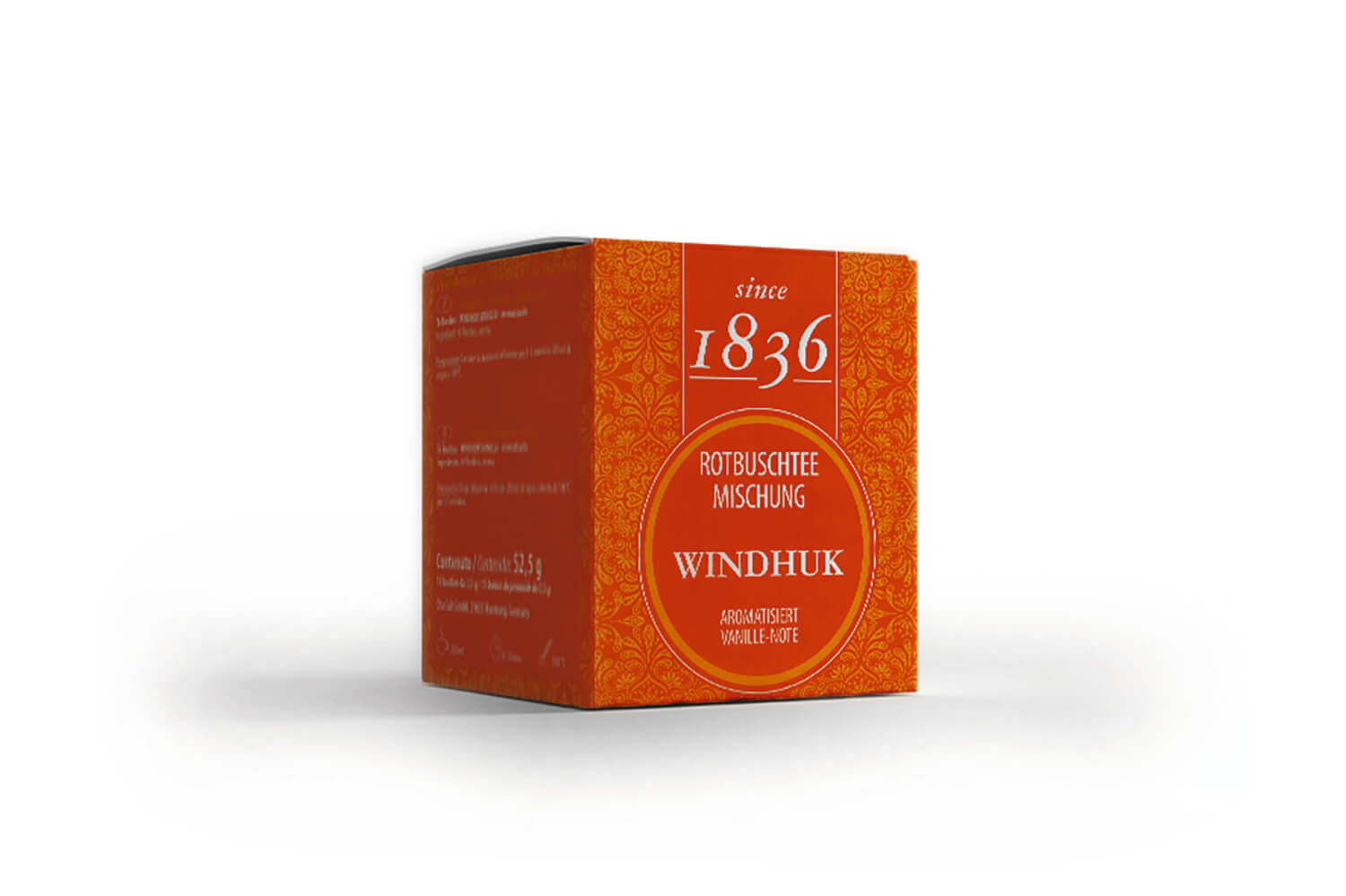 Rotbuschteemischung Windhuk Vanille - 15 Pyramidenbeutel à 3,5g