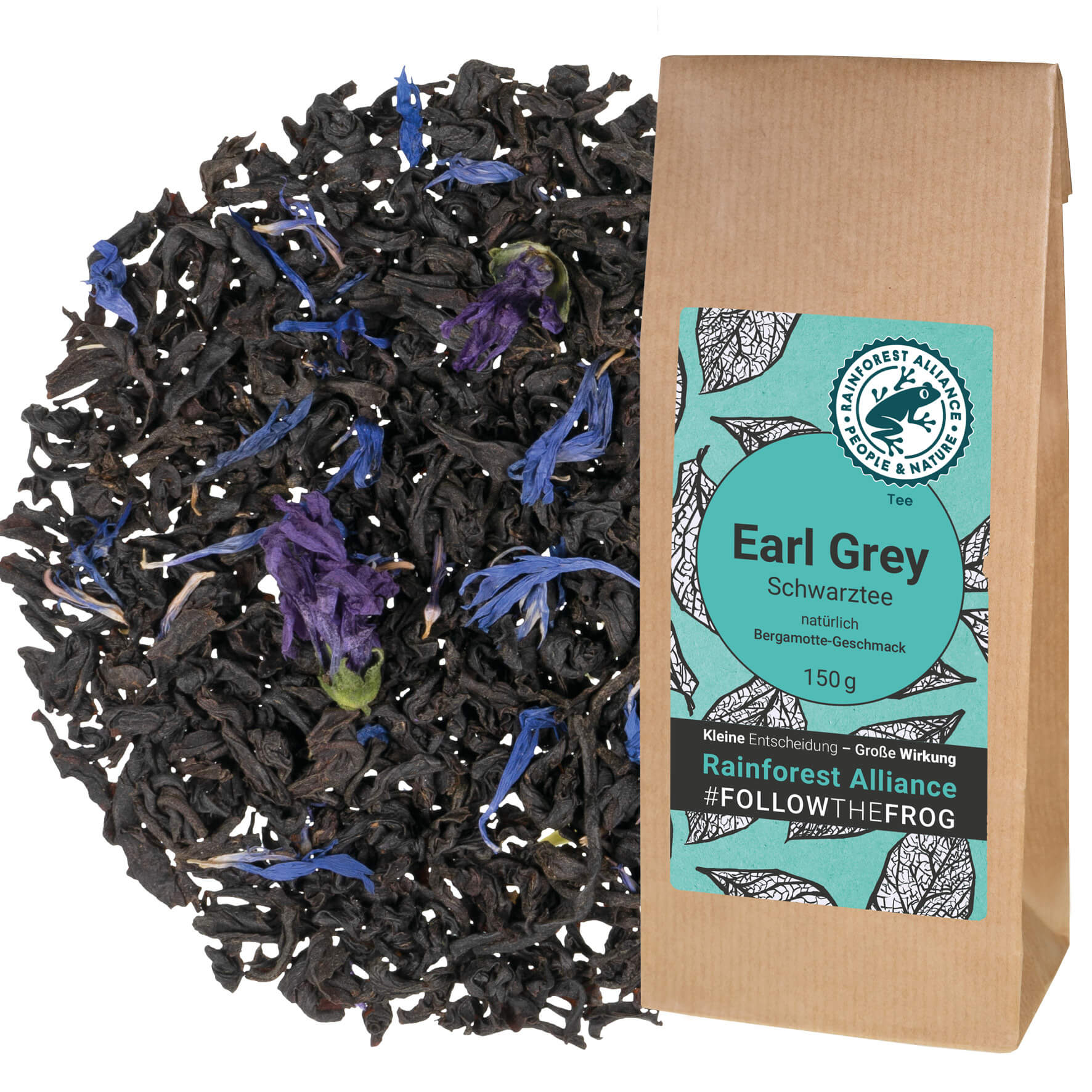 Earl Grey - natürlich aromatisierter Schwarztee - Rainforest Alliance