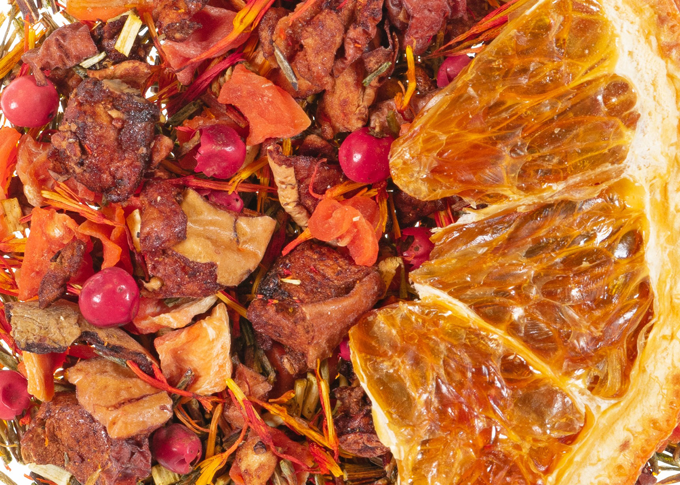 Mandarine Pfeffer - milder Früchtetee aromatisiert