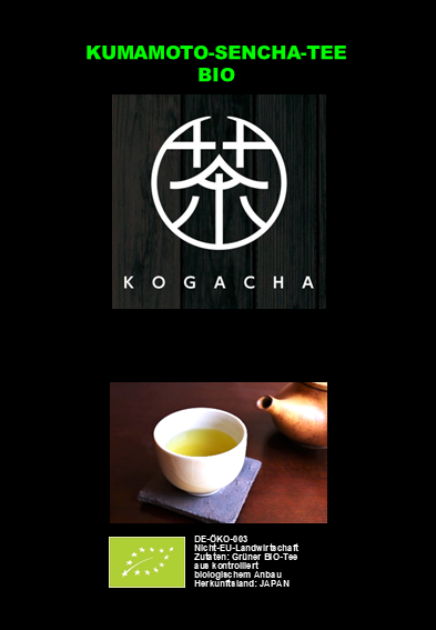 Kumamoto-Sencha-Tee Standard Bio 50g - Kogacha