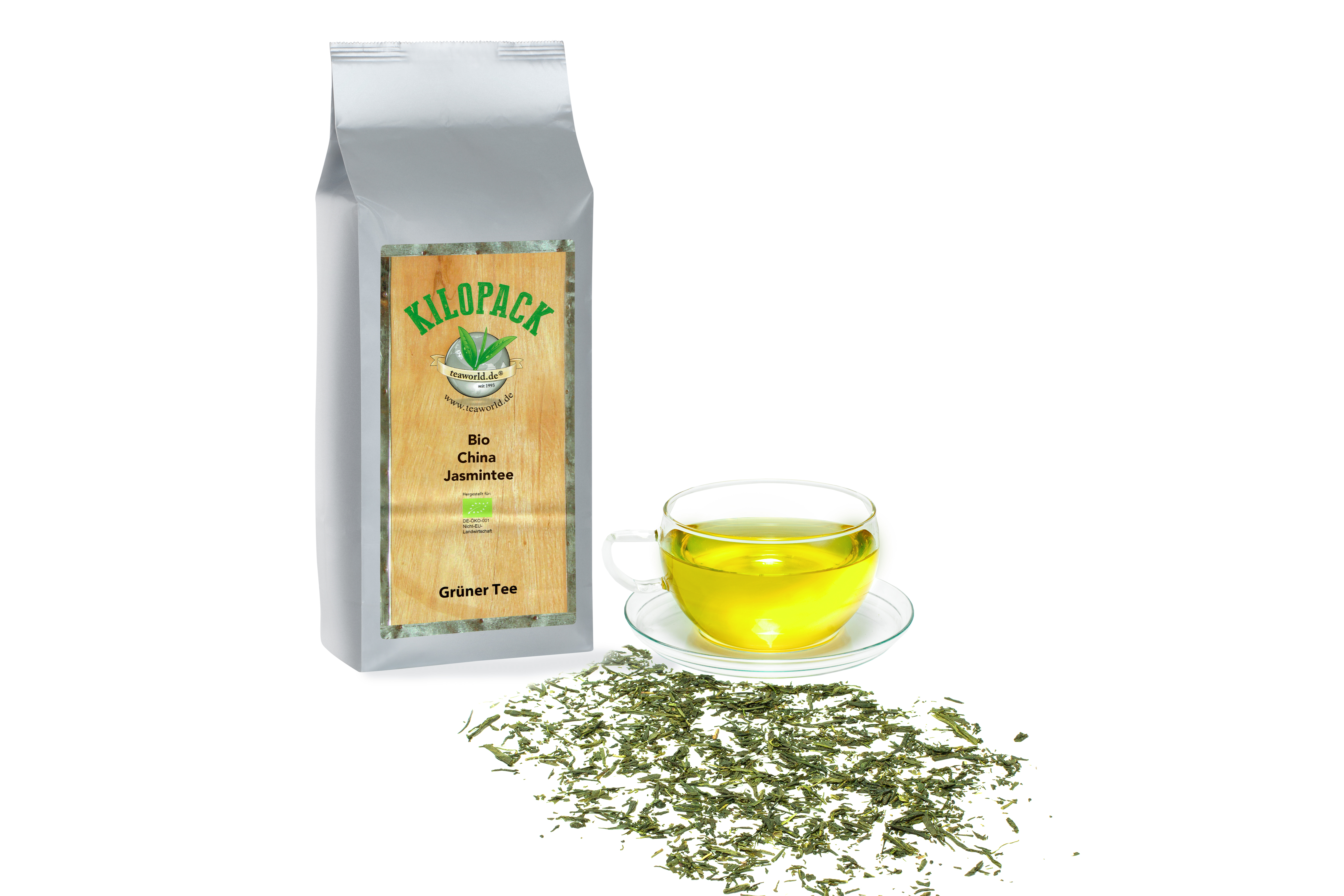 Bio China Jasmin - Grüner Tee  im Kilopack 