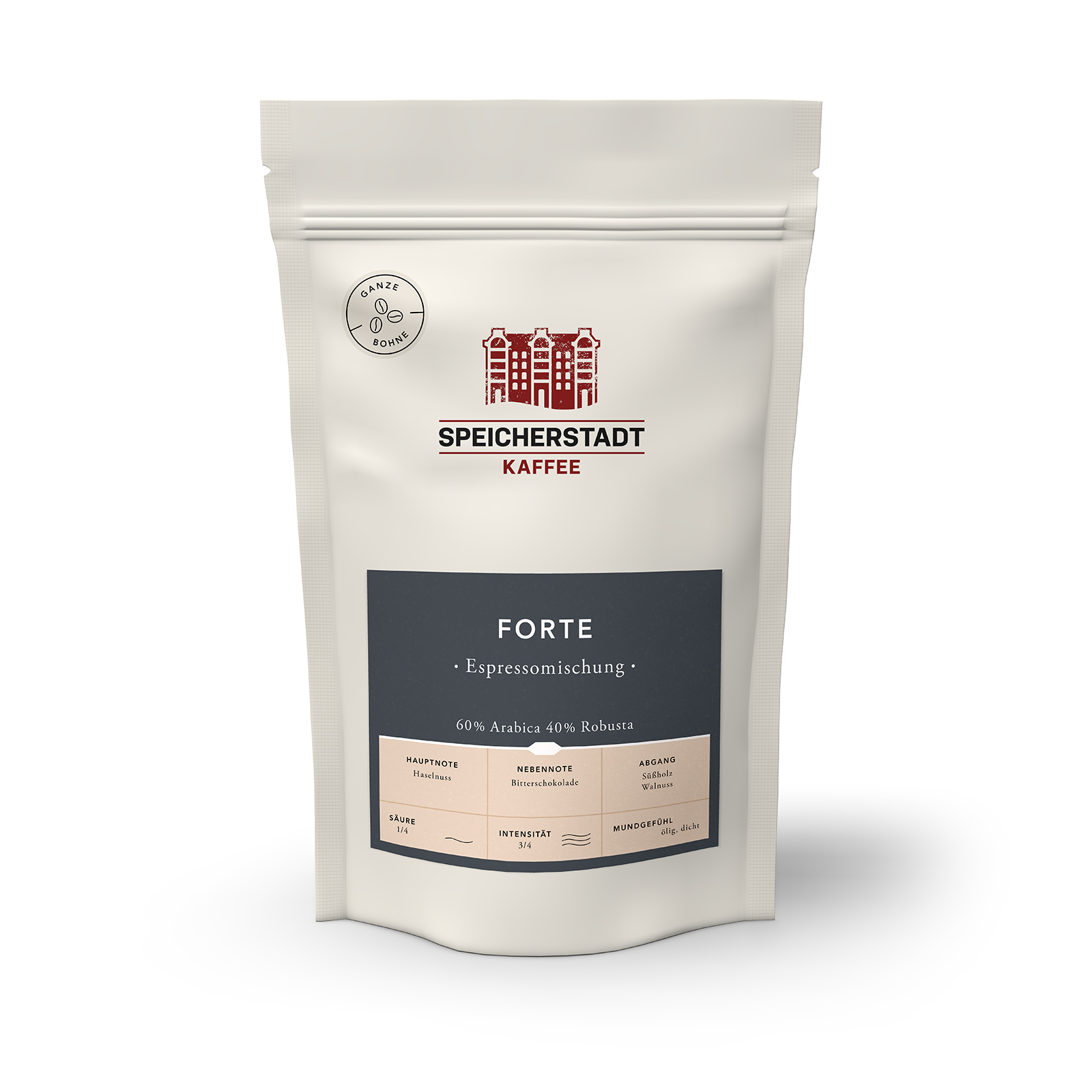 Forte - Speicherstadt Espressomischung 500g in Bohnen