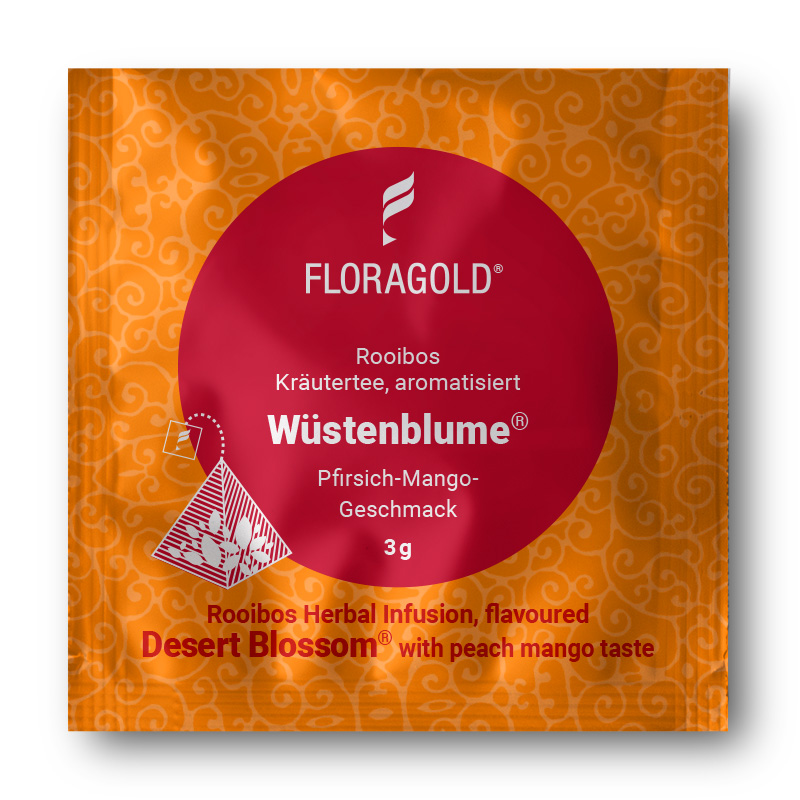 Wüstenblume Rotbuschtee 100 Pyramiden Teebeutel