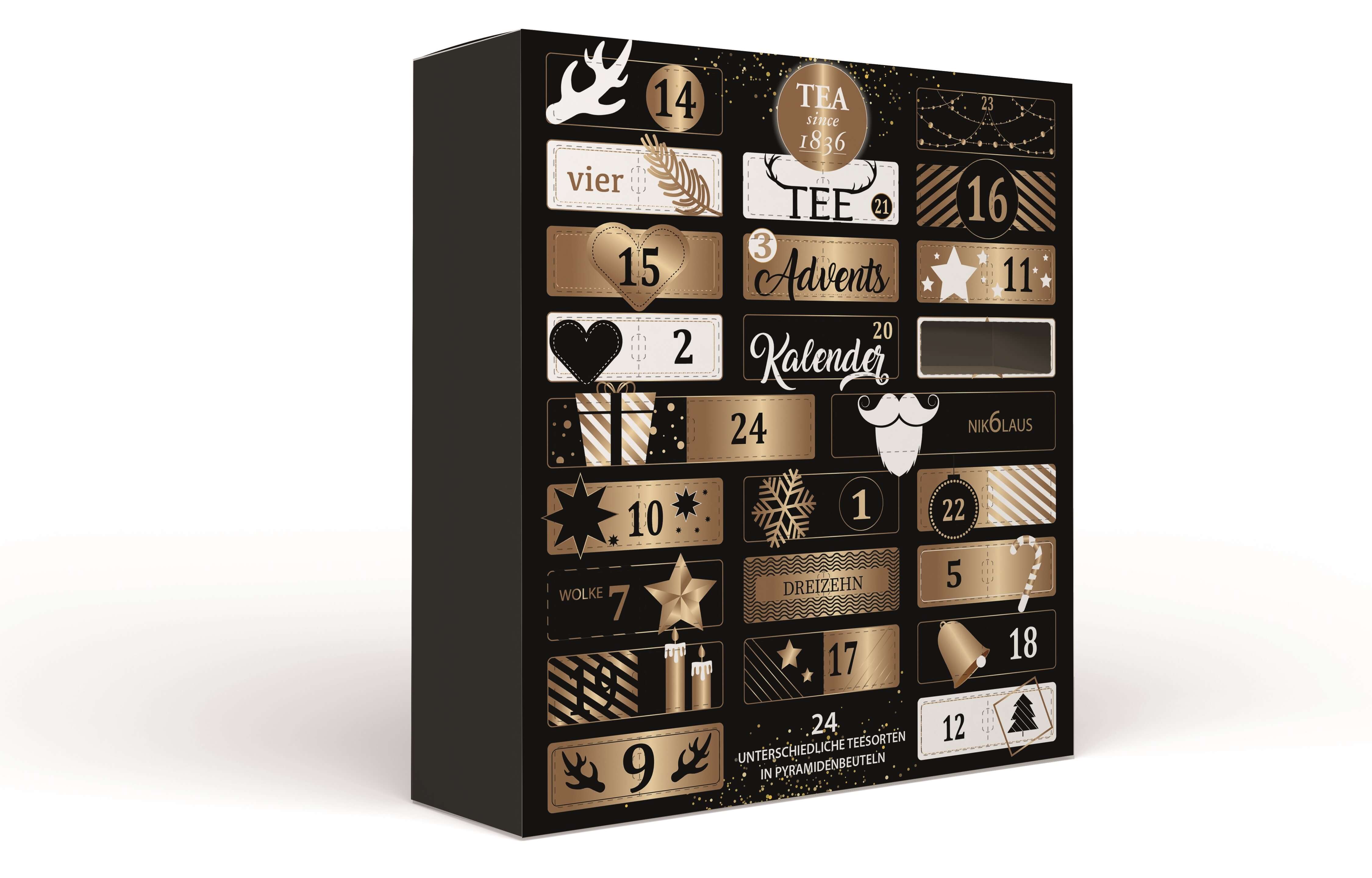 Tee Adventskalender "Goldene Weihnacht" 2024