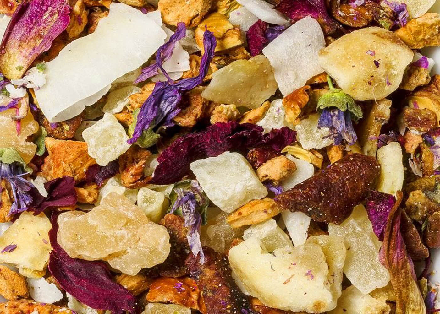 Malve-Tropenfrucht - natürlich aromatisierte Früchteteemischung