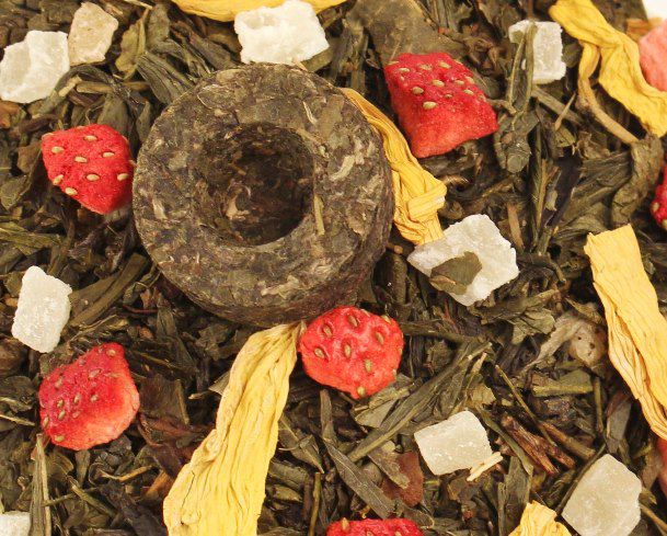 Die acht Schätze des Shaolin Grüner Tee