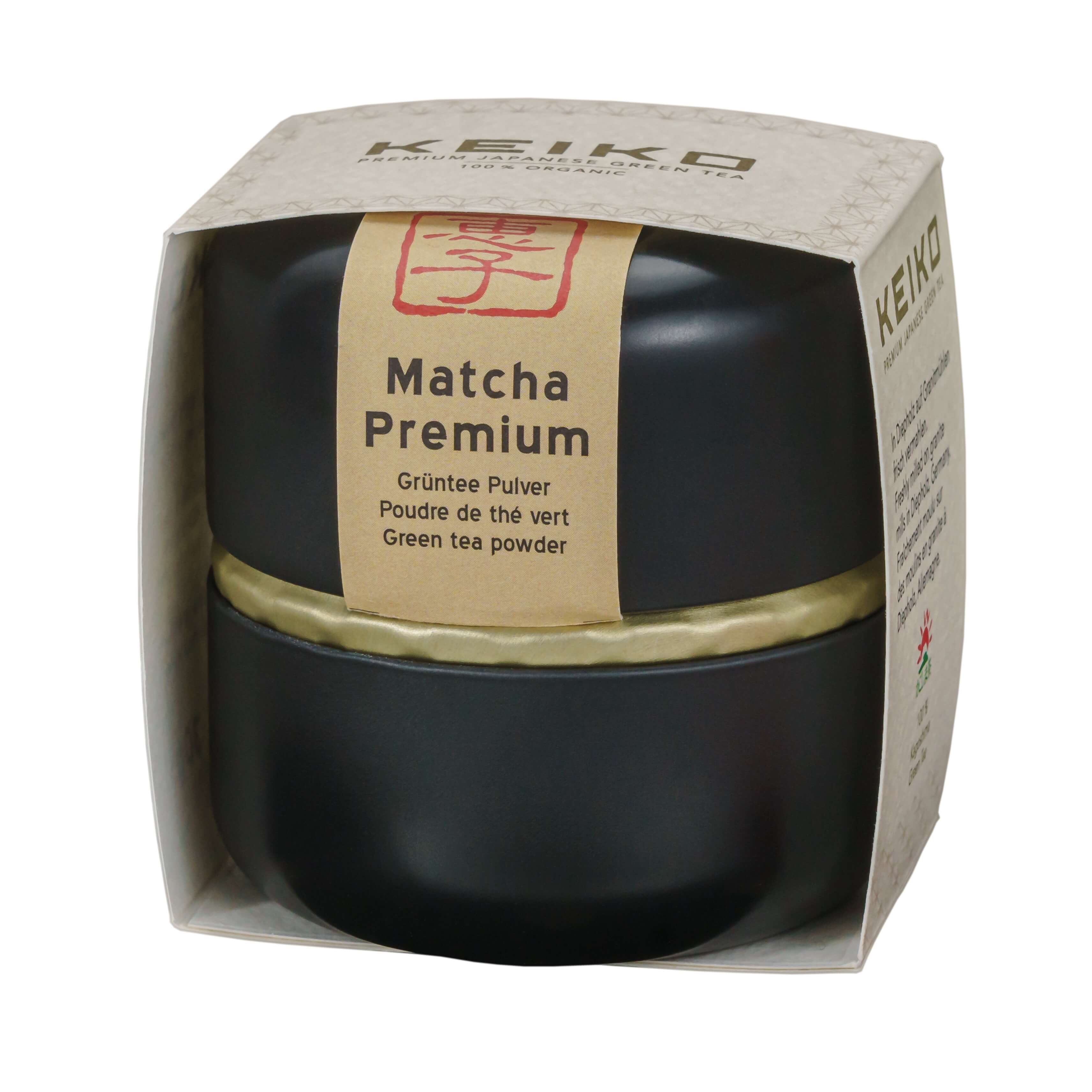 Bio Japan Matcha Tee Premium - 30g Schmuckdose - Keiko Green Tea