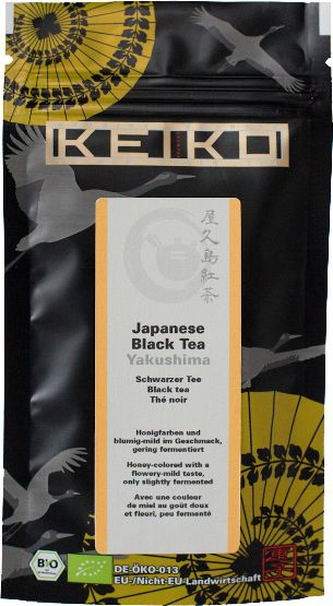 Bio Japanese Black Tea Yakushima - Keiko Black Tea 50g