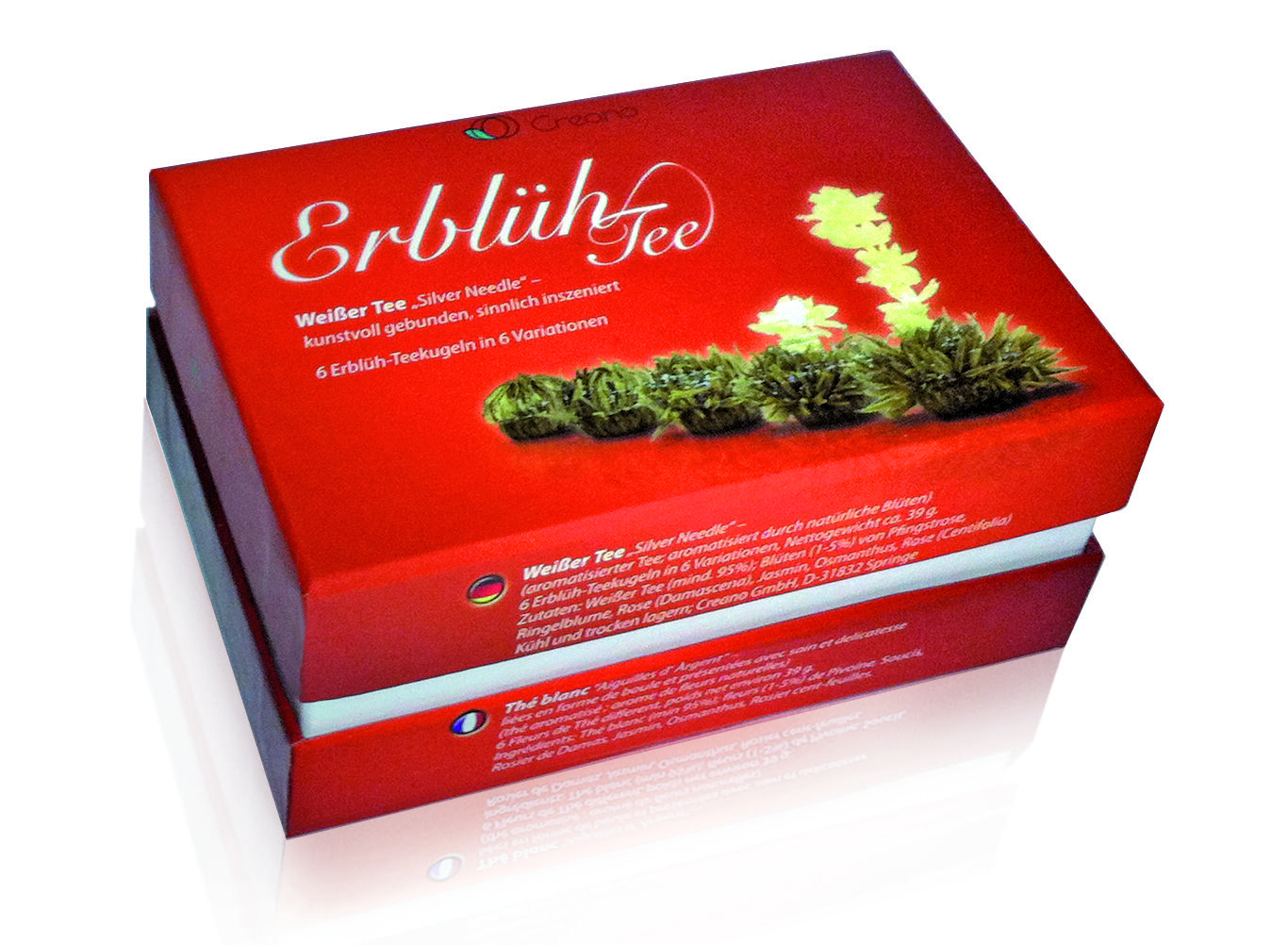 Erblüh Tee Set Geschenkset Frühjahrslese von Creano GmbH