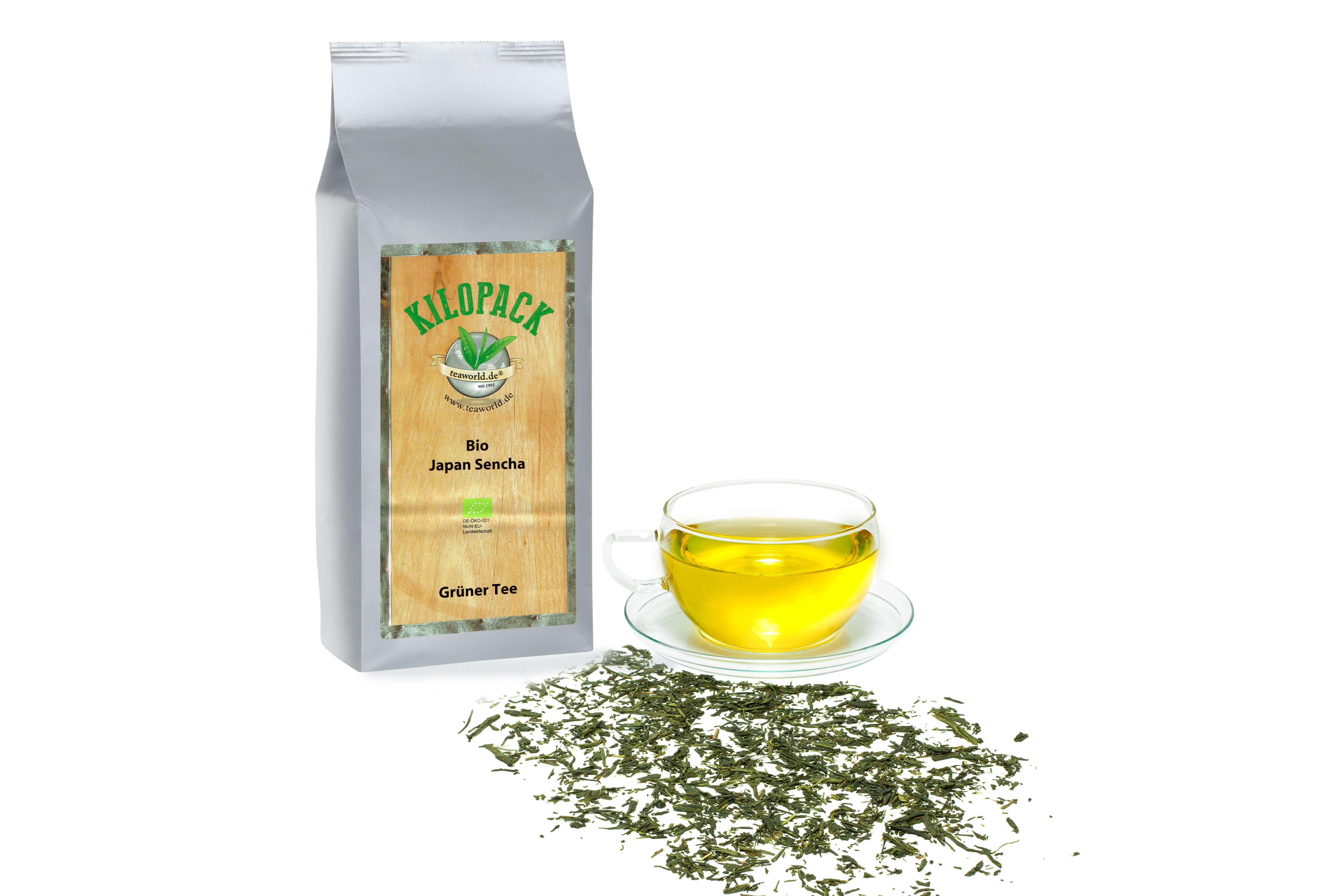 Bio Japan Sencha - Grüner Tee im Kilopack 