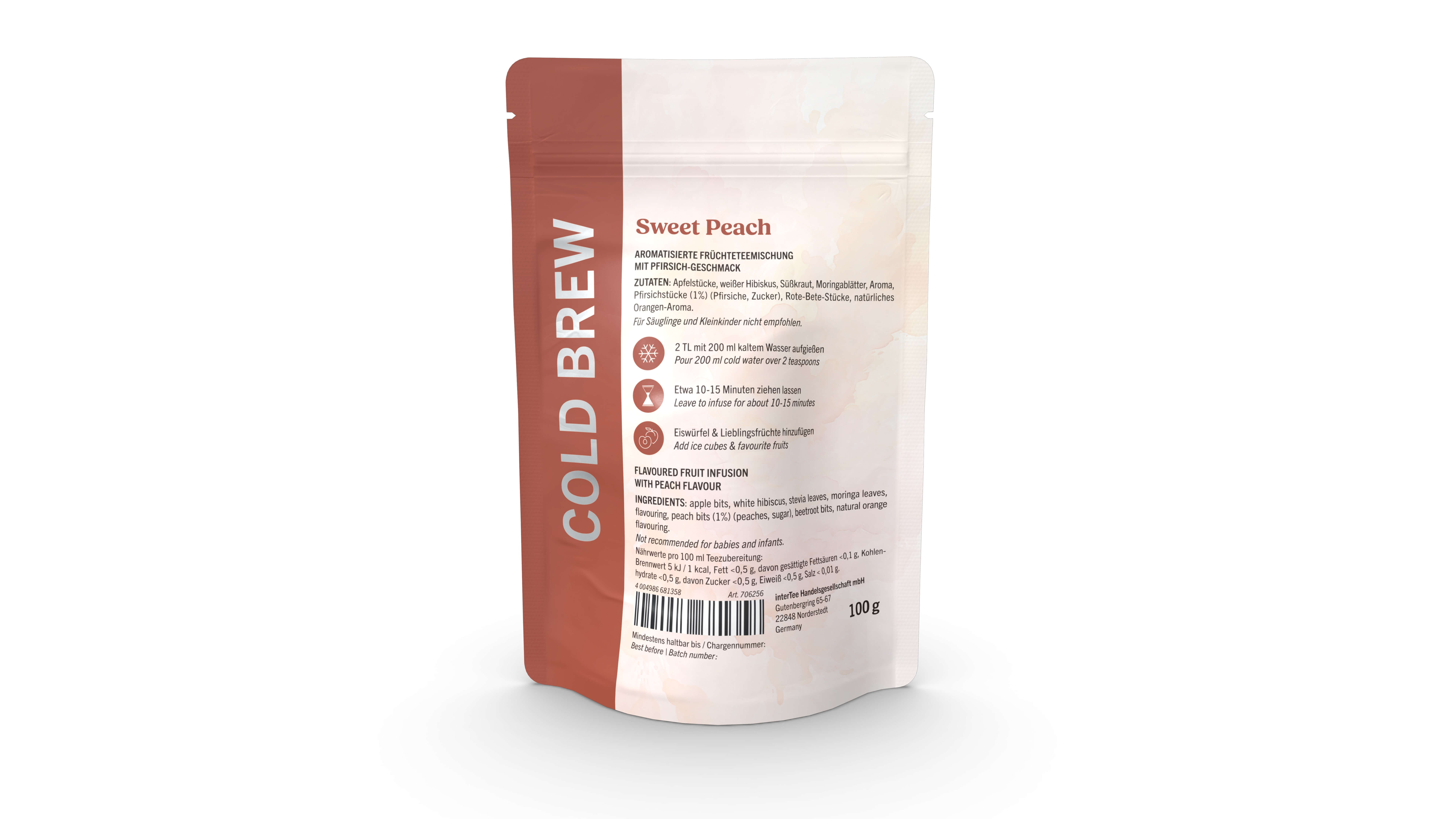 Cold Brew Sweet Peach - Früchtetee
