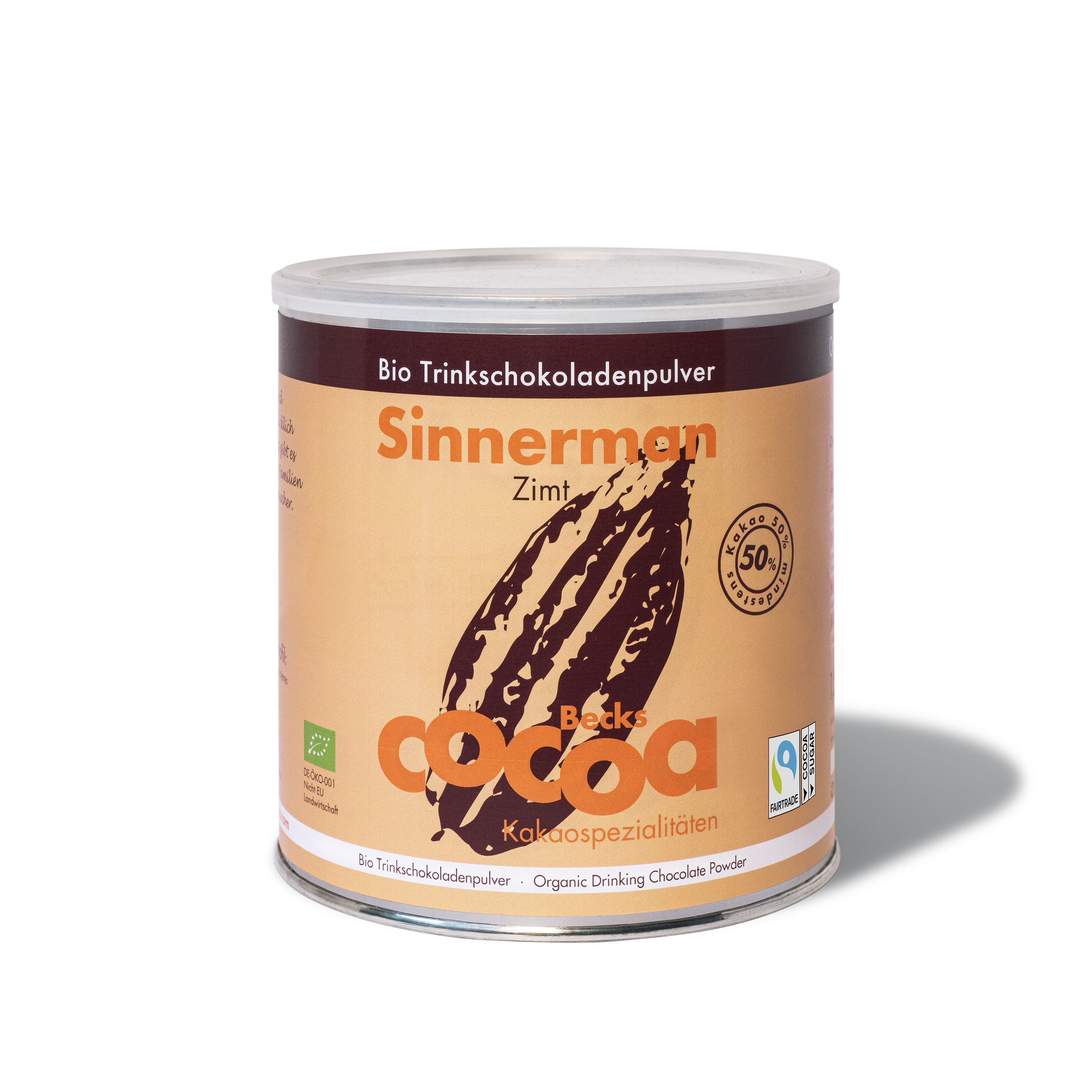 Bio Sinnerman Kakao - Becks Cocoa - 1500g Gastrodose