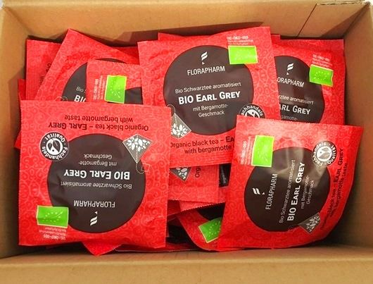 Bio Earl Grey - Schwarzer Tee 100 Pyramiden Teebeutel