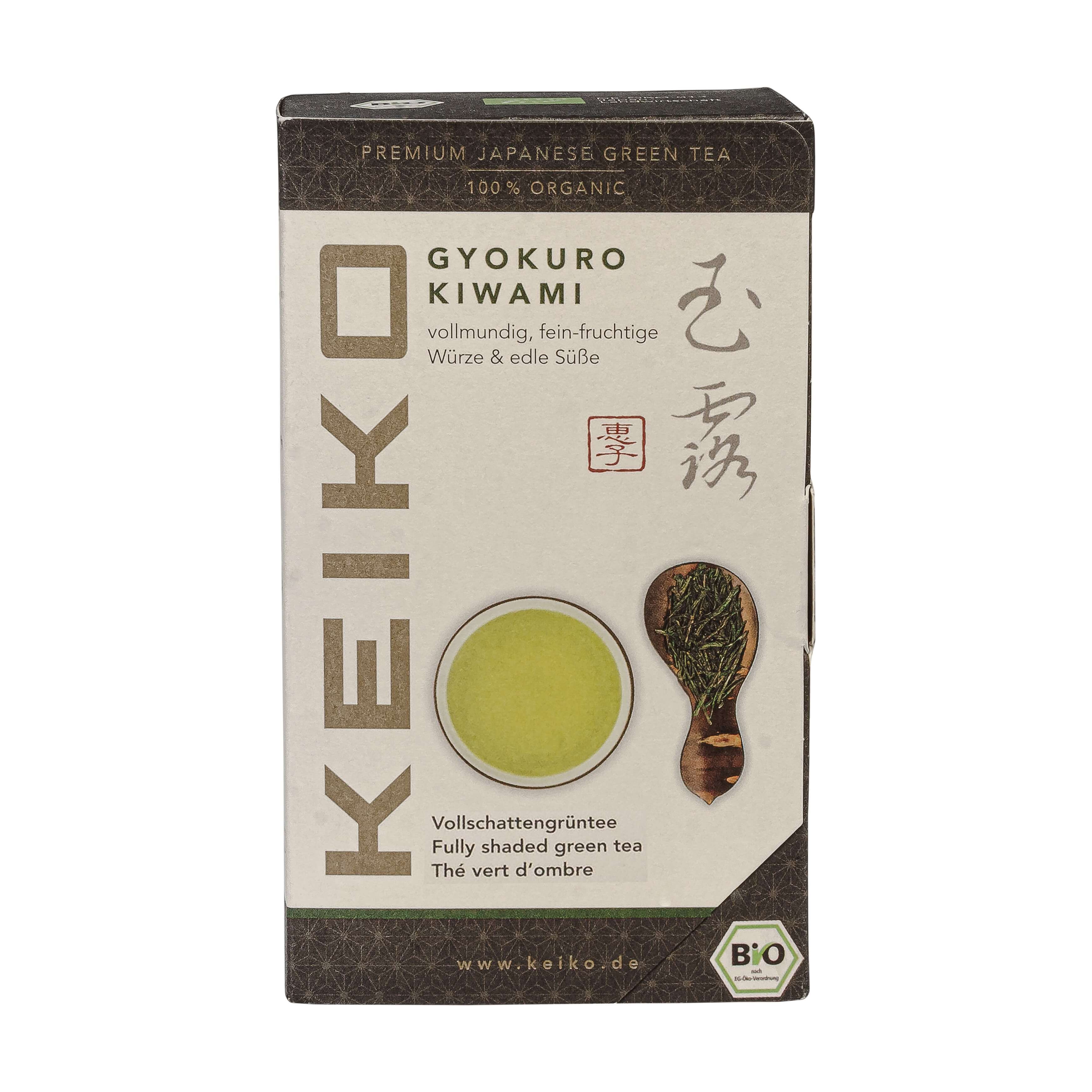 Bio Gyokuro KIWAMI Grüner Tee aus Japan 50g - Keiko 