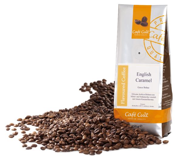 English Caramel - aromatisierter Kaffee 250g gemahlen