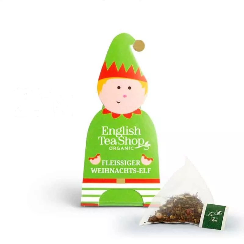 English Tea Shop Weihnachts. Elf "Fleißiger Weihnachts-Elf" BIO 1 Pyramidenb. 2g