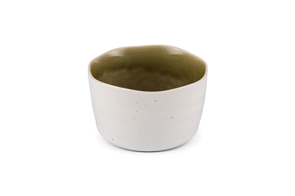 Matcha-Schale 350ml olive Geschenkbox