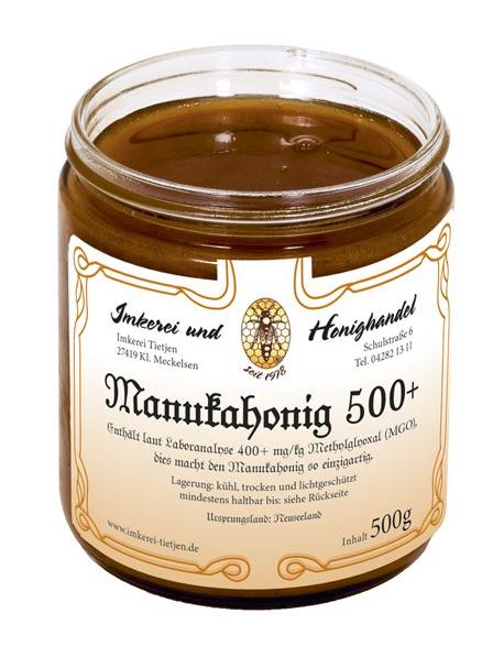 Manukahonig 500g – 500plus (MGO)