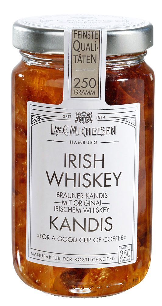 Irish Whisky Kandis - brauner Kandis mit original Whisky