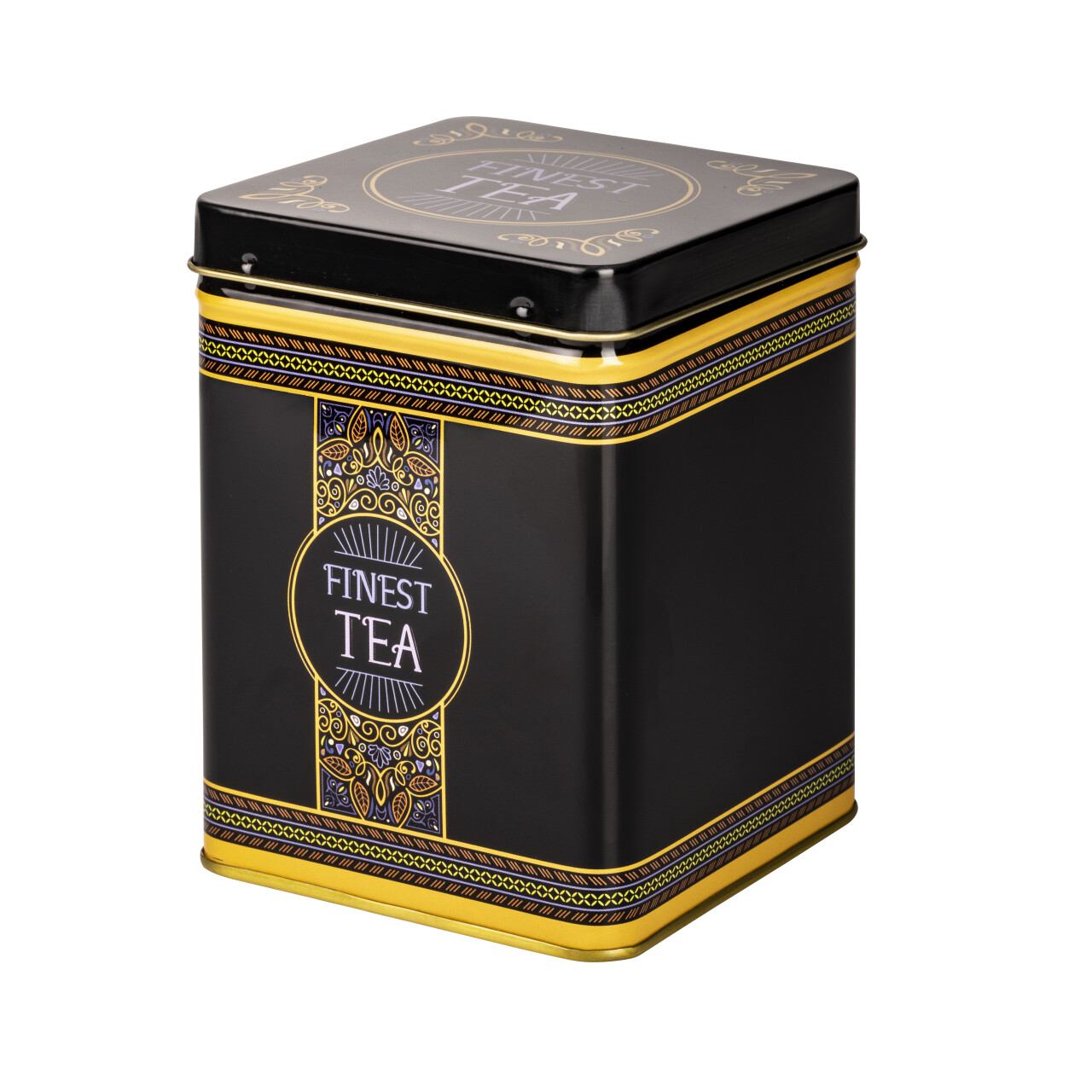 Teedose "Finest Tea" (eckig)  für 200g