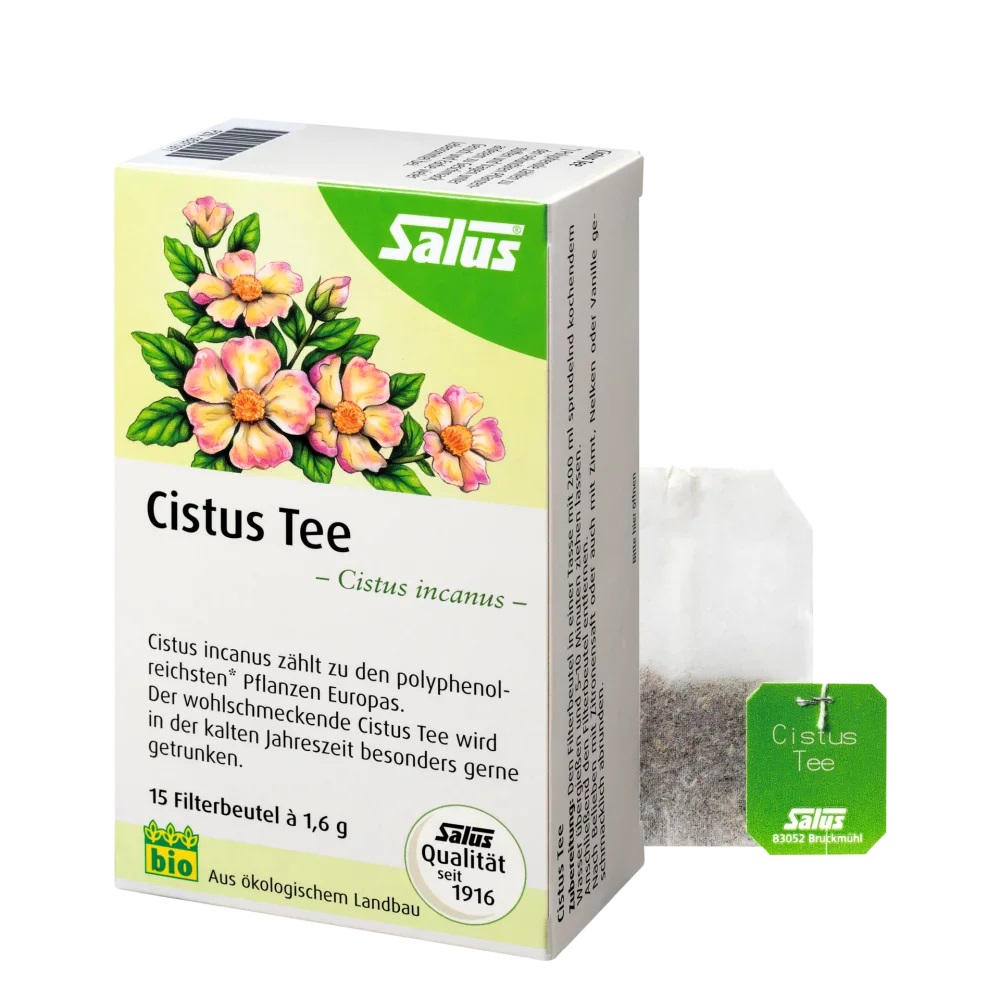 Bio Cistus Tee Salus® - 15 Filterbeutel - Kräutertee